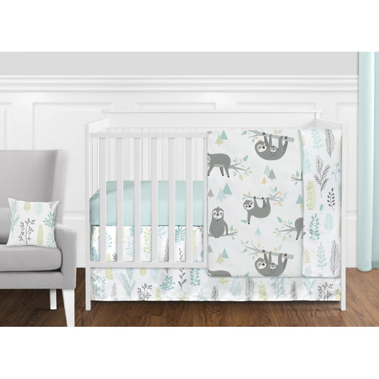 Sweet Jojo Designs Sloth 11 Piece Crib Bedding Set & Reviews Wayfair